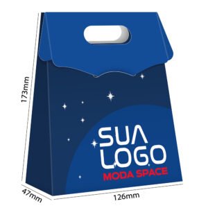 CAIXAS PERSONALIZADAS CAIXA PARA LOJISTAS COUCHÊ 300G - Lam fosca frente e verniz localizado frente / 500un. / 4X0