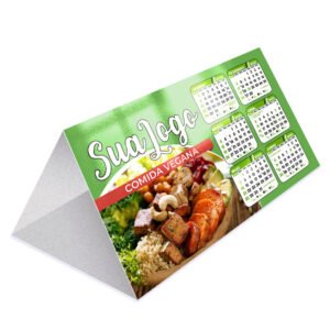CALENDÁRIO DE MESA BÁSICO SUPREMO 255G - Sem verniz / 25un.