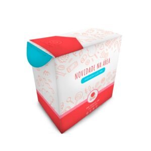 CAIXAS PERSONALIZADAS CAIXA PARA ETIQUETA SUPREMO 255G - Verniz UV total frente / 10un.