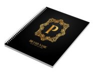 CADERNO IMPRESSÃO DIGITAL CAPA PAPEL PARANÁ 2MM E MIOLO AP 75G MIOLO PERSONALIZADO LAM FOSCA FR E HOTSTAMPING FR 300X210MM - 100 folhas / 1un.