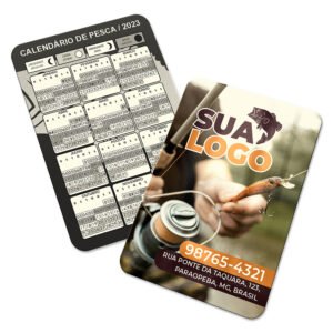 CALENDÁRIO DE BOLSO SUPREMO 305G - Sem verniz / 25un.