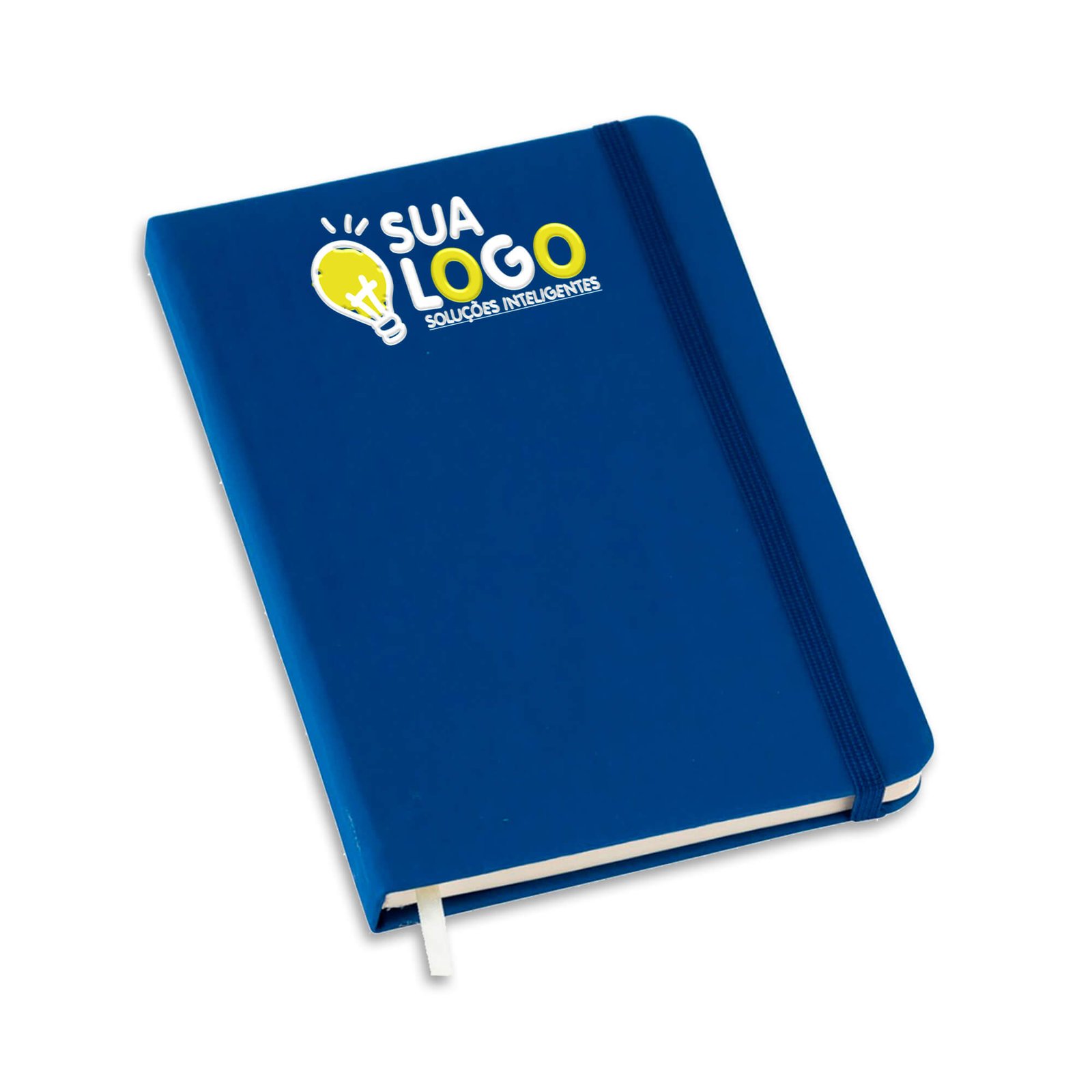 f9968442 0515 4907 98c6 e8f979ac2e1f.jpg CADERNETA TIPO MOLESKINE ABERTURA HORIZONTAL MIOLO PADRÃO COM PAUTA SEM PORTA CANETA 14X21CM - Capa azul / 1un.